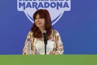Cristina Kirchner reapareció en un acto y habló de proscripción