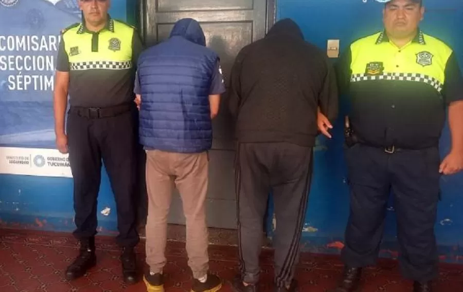 Atraparon a dos ladrones de ruedas