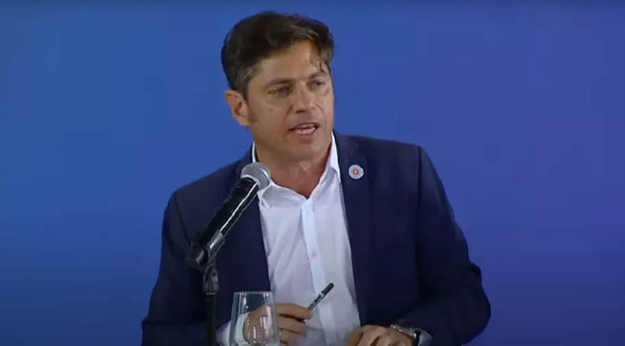 OPERATIVO CLAMOR.- El gobernador de Buenos Aires Axel Kicillof pidió que Cristina Kirchner sea candidata.  