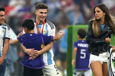 Qué hizo Julián Álvarez tras la polémica con su novia