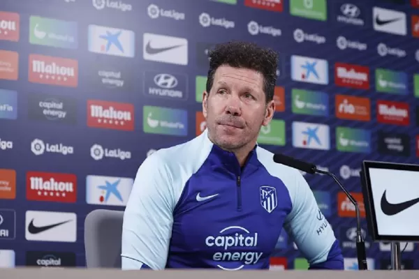Dura autocrítica de Simeone por sus jugadores que rindieron en el Mundial y no en el Atlético