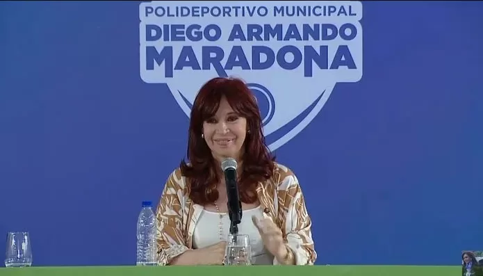 “SOY ‘PERUCA’, Y VAMOS A HABLAR CLARITO”. Cristina se refirió a sus dichos sobre no ser candidata. imagen de video