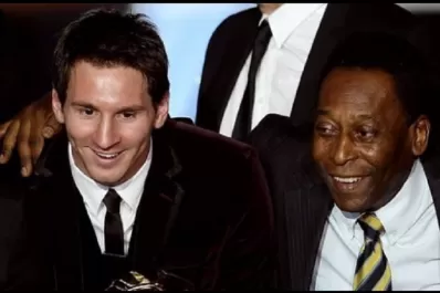 Messi despidió a Pelé en las redes