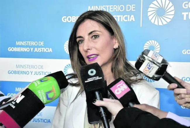 ¿CANDIDATA A INTENDENTA CAPITALINA? La funcionaria no descartó postularse para pelear por el cargo. prensa y difusión