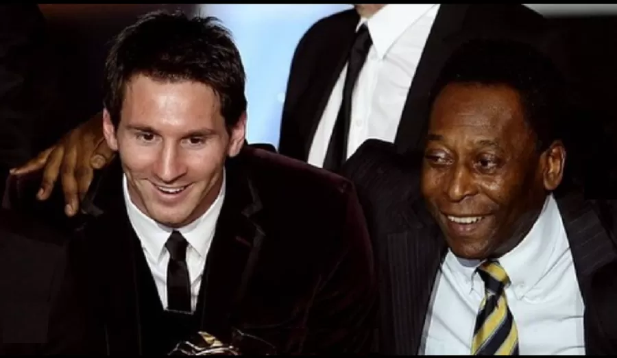 Messi despidió a Pelé en las redes