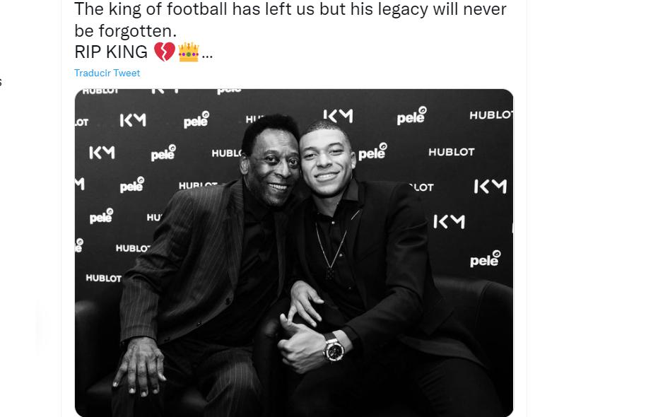 Messi despidió a Pelé en las redes