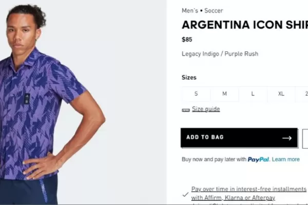 La camisa morada no oficial que fue furor en la Selección: cuánto vale y cómo conseguirla