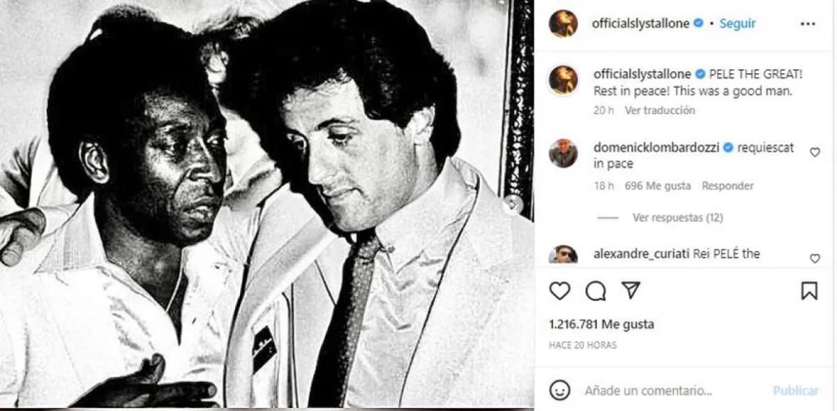 El día en el que Pelé fue estrella de cine junto a Sylvester Stallone en Escape a la Victoria