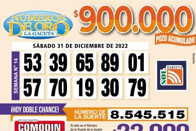 Los Números de Oro de LA GACETA