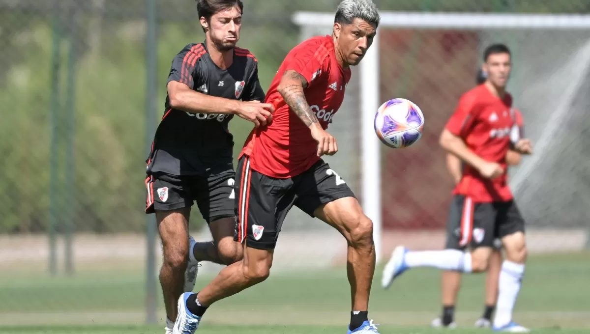 INTERMINABLE. Enzo Pérez es uno de los jugadores que estarán en la pretemporada de River en Florida.