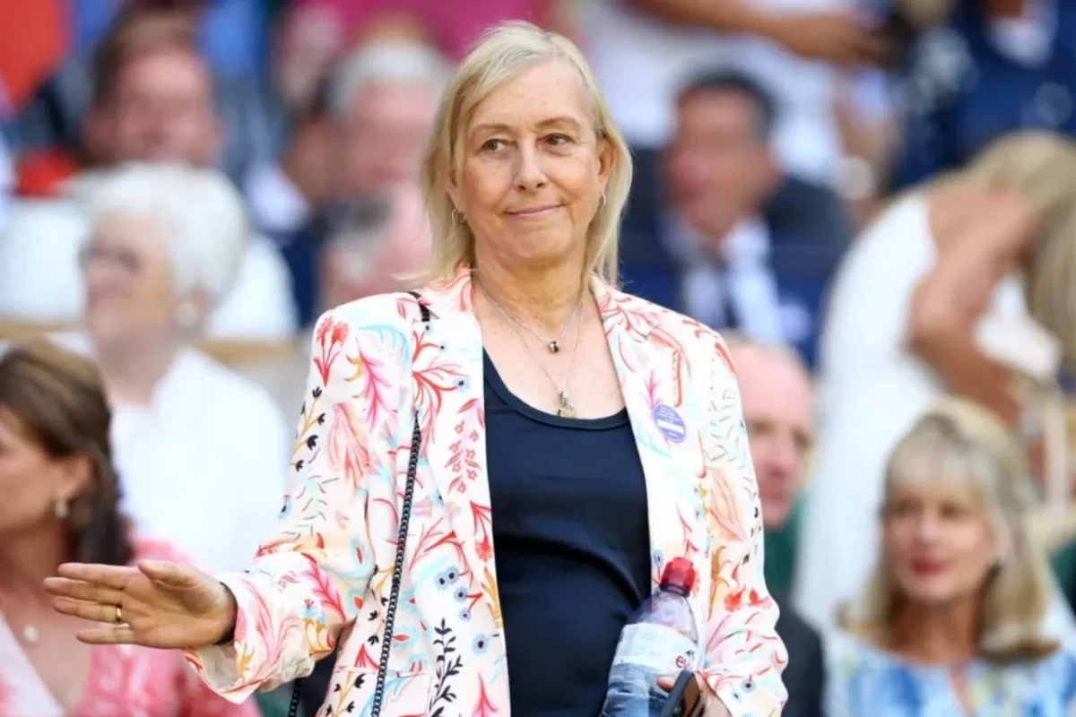 Martina Navratilova.