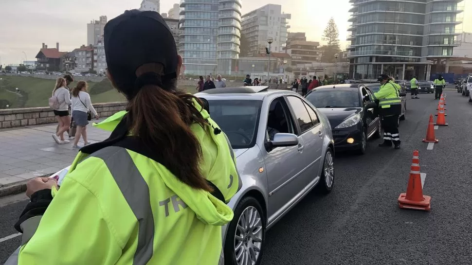 RETÉN EN MAR DEL PLATA. Controles en el operativo “Viajá seguro”. 