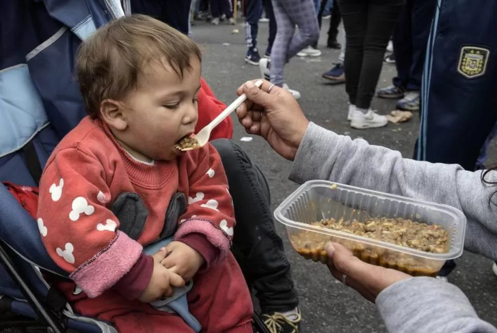 TRISTE DATO. Un 20,2% de los menores de 2 años presentan baja talla, producto de desnutrición crónica. 