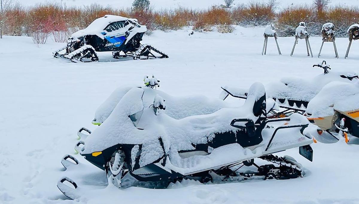 Una de las fotos tomadas por Ken Block antes de morir en un accidente