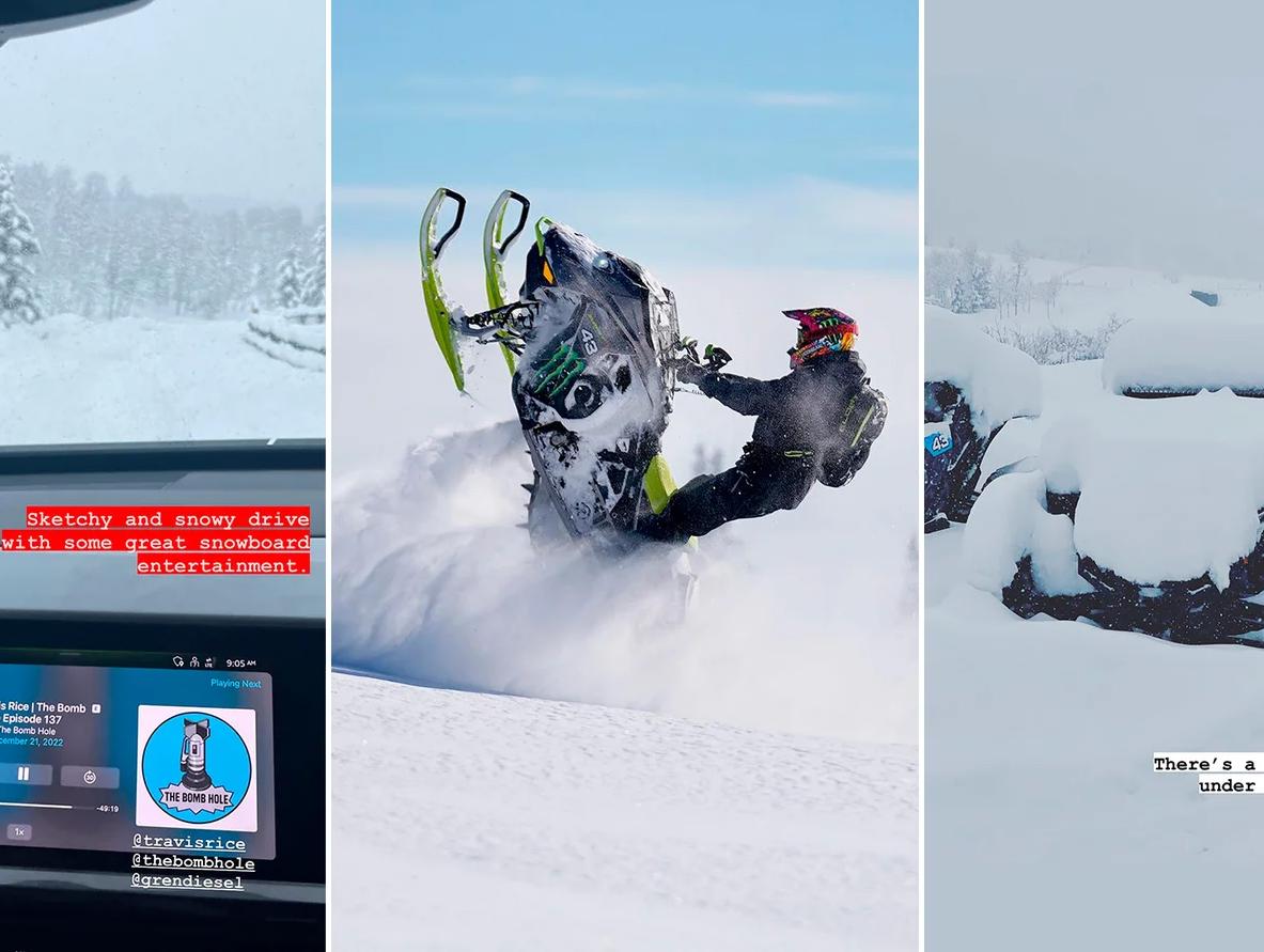 Últimos posteos de Ken Block antes de morir en un accidente en la nieve