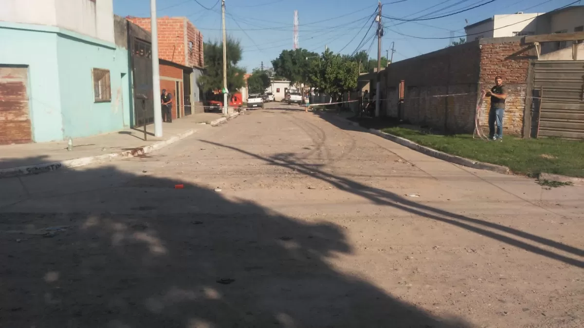 Zona del crimen. FOTO MINISTERIO PÚBLICO FISCAL  