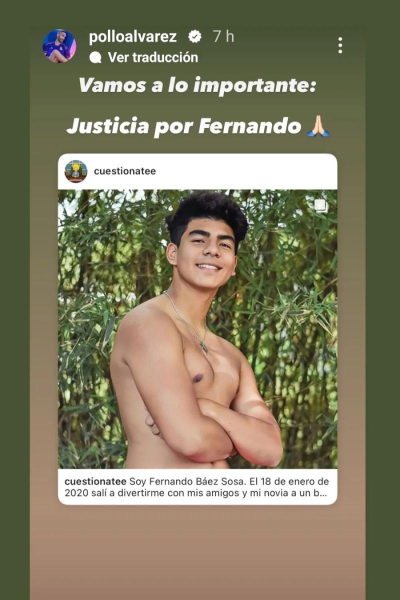 Qué famosos se unieron al pedido de justicia por Fernando Baéz Sosa