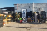 Secuestraron más de 110 cubiertas de vehículos en un control en Burruyacu