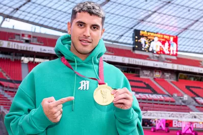 Exequiel Palacios: La Copa del Mundo es un gran regalo para el país