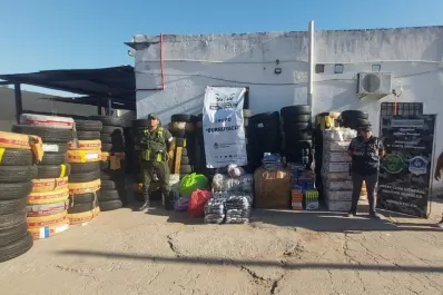 Secuestraron más de 110 cubiertas de vehículos en un control en Burruyacu