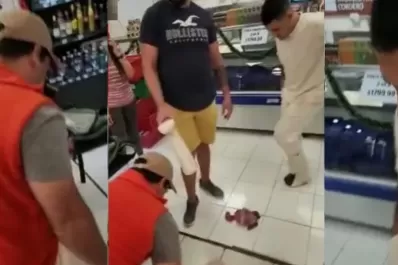 Trabajadores intentaron robar 7 kilos de carne ocultándola en sus botas