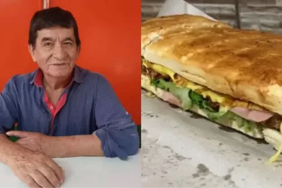 El “abuelito” de los sándwiches de milanesa: vendía uno por día hasta que un tuit viral lo cambió todo
