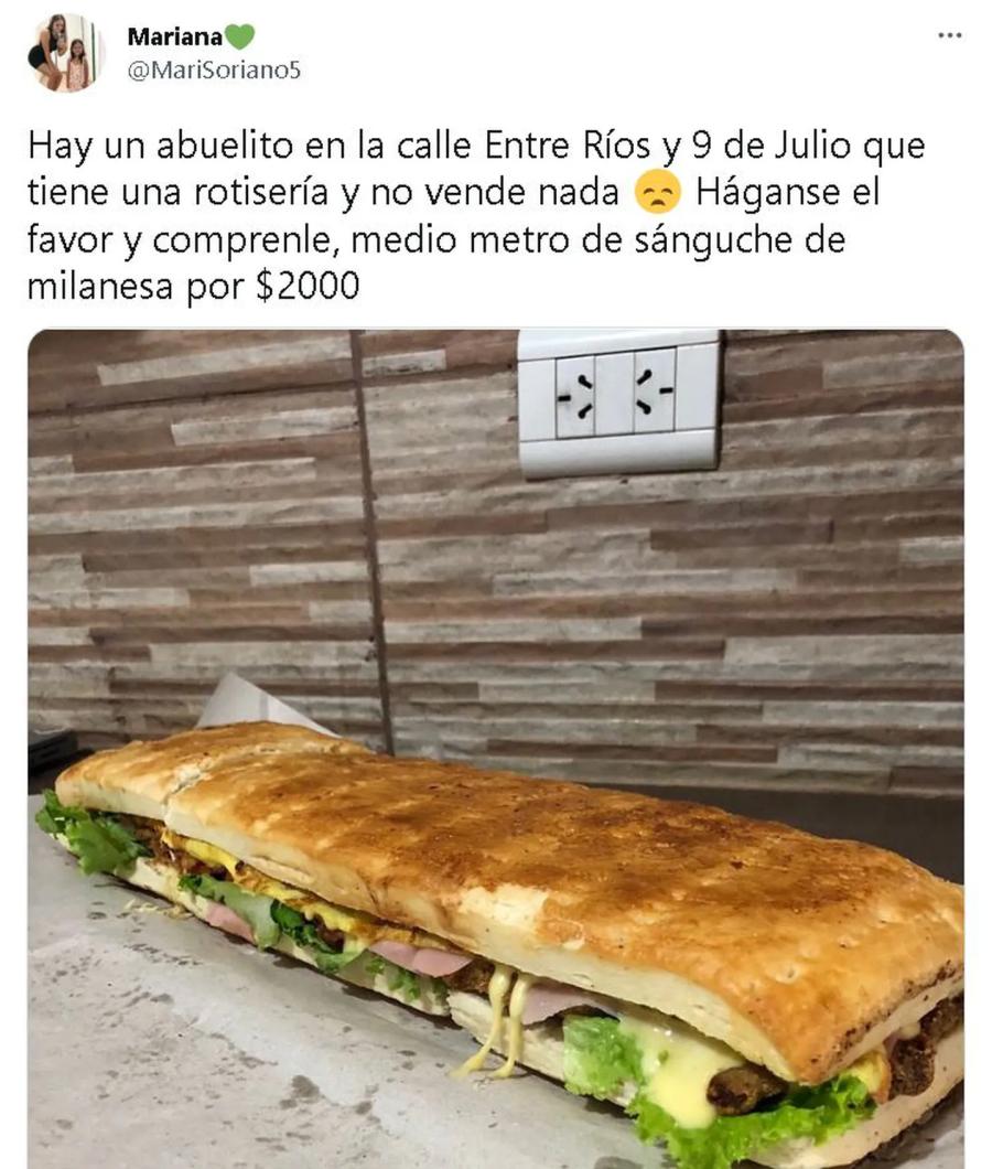 La publicación que desató la fiebre por los sándwiches del 