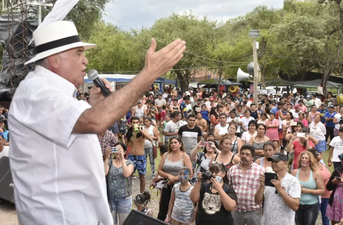 Jaldo en El Boyero, en 2019. FOTO TOMADA DE TWITTER @OsvaldoJaldo