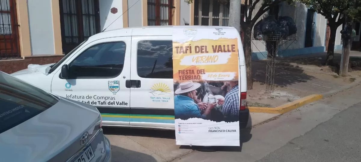 CAMIONETA de Tafí del Valle, en Córdoba. 