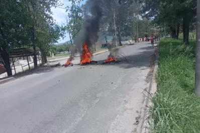 Vecinos del Camino de Sirga protestaron por falta de agua potable