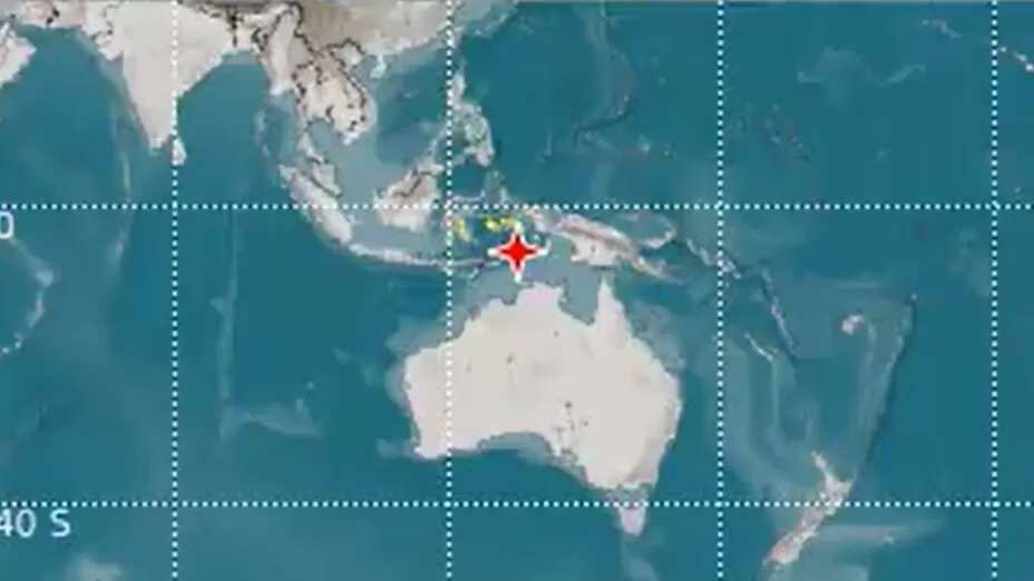 Un sismo de 7,6 grados sacudió las costas de Indonesia