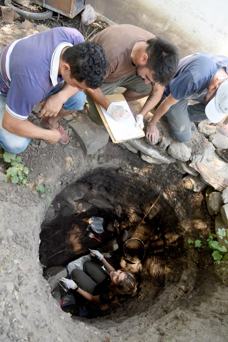 2.500 años de historia en el fondo de un pozo