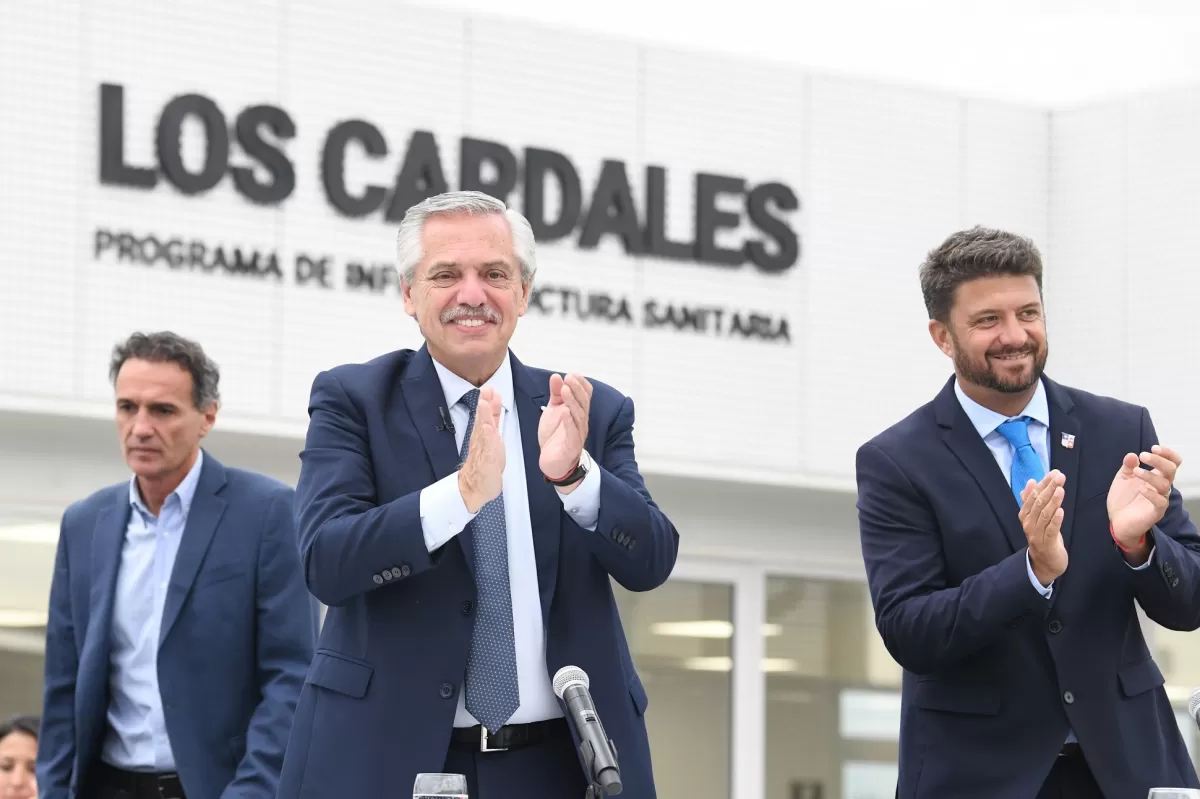 ACTO OFICIAL. El presidente inauguró un hospital público. FOTO PRENSA PRESIDENCIA