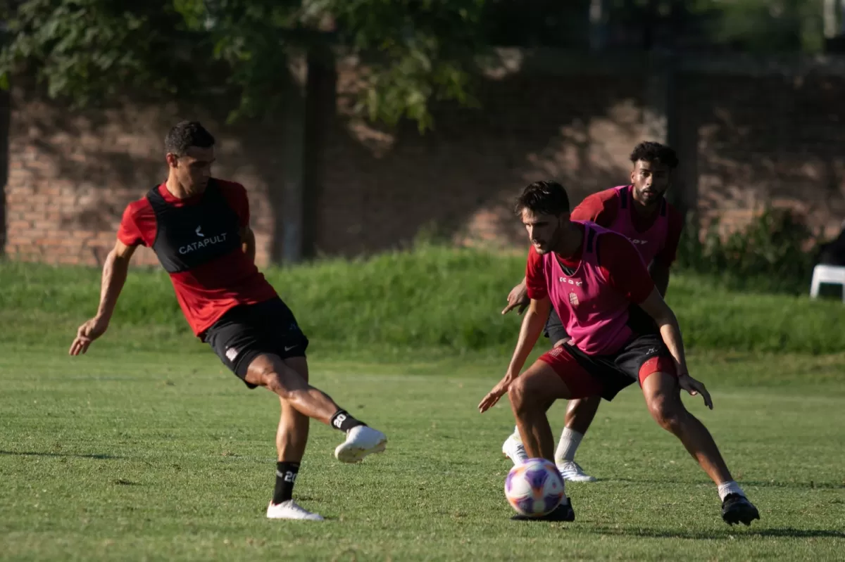 PUESTA A PUNTO. San Martín quiere llegar de la mejor manera al torneo. 