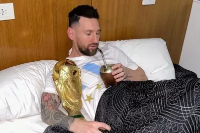 Cuánto cuesta la bombilla del mate de Lionel Messi que es furor en las redes