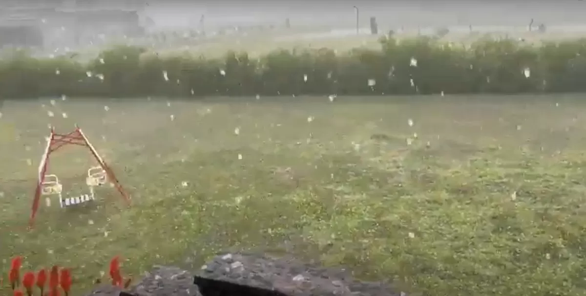 Granizó en Tafi del Valle