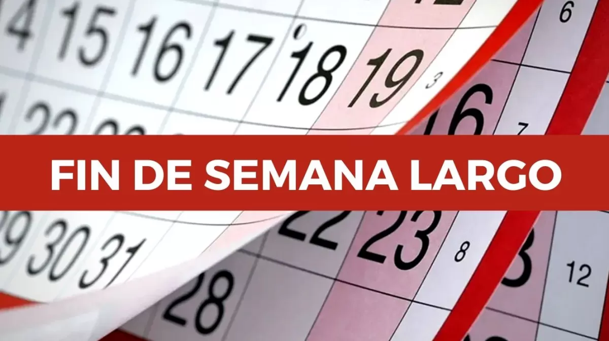 Feriados 2023: cuándo será el primer fin de semana largo del año