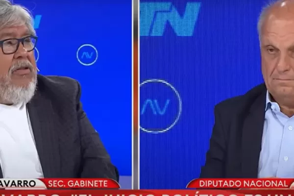 Video: tenso cruce entre Hernán Lombardi y Chino Navarro por el juicio político a la Corte Suprema