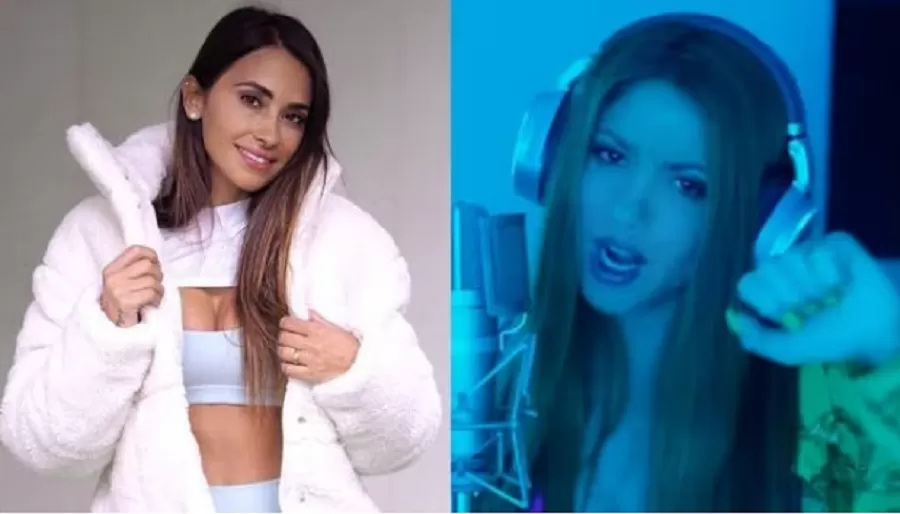 Antonela Roccuzzo expresó su apoyo a Shakira tras el estreno de su tema con Bizarrap