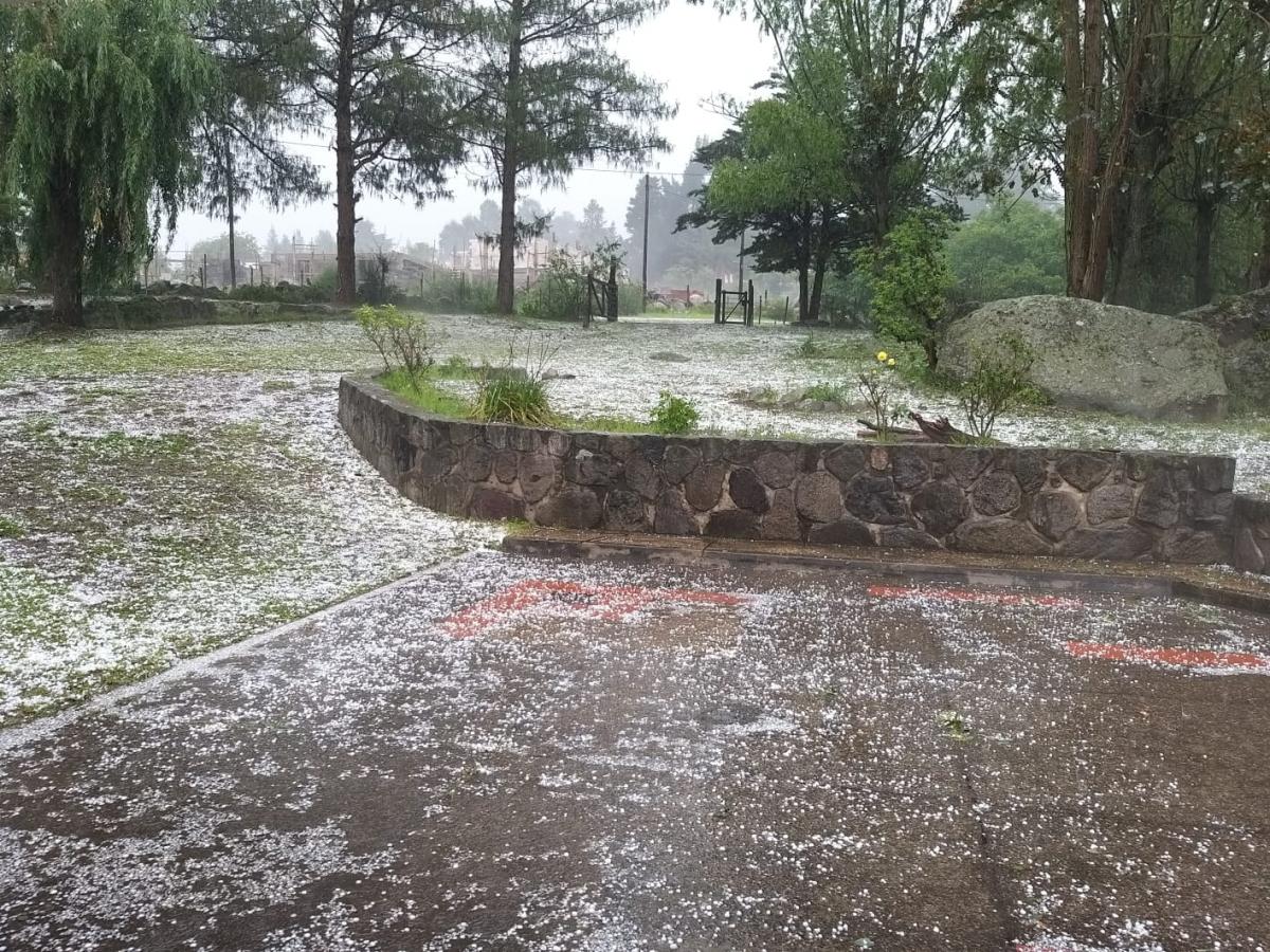 Granizo en Tafí del Valle: impactantes videos y fotos