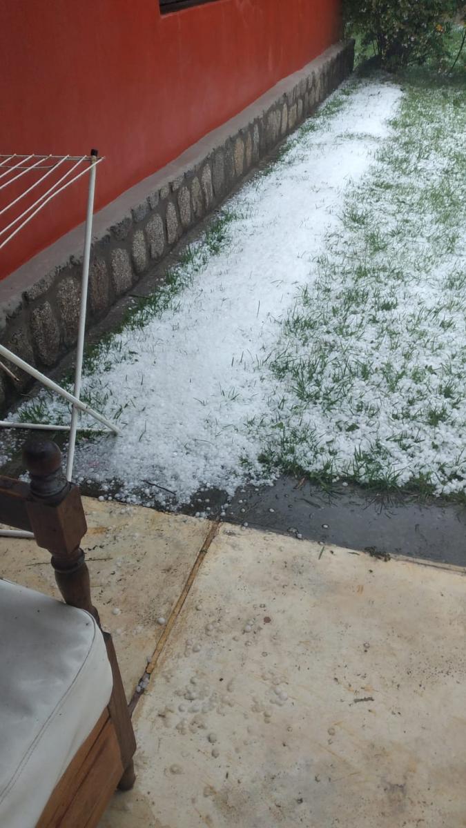 Granizo en Tafí del Valle: impactantes videos y fotos