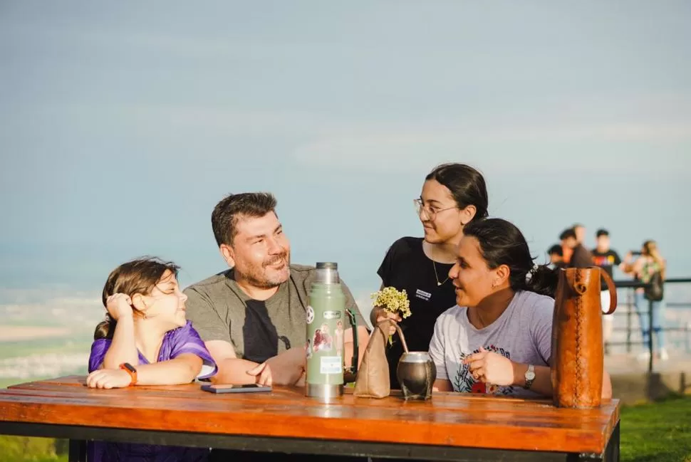 AL AIRE LIBRE. El buen tiempo ayuda a las actividades en San Javier. gentileza foto tucumán turismo