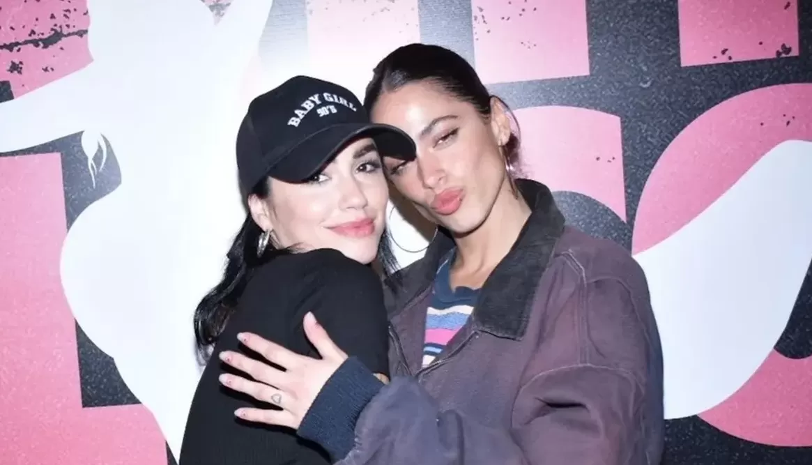 Lali Espósito y Tini Stoessel juntas en una fiesta en Madrid