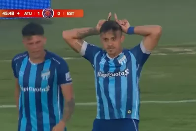 Atlético Tucumán ante Estudiantes LP: mirá el gol de Ruiz Rodríguez que abrió el marcador