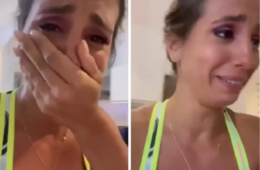 Cinthia Fernández pasó un mal momento en la pileta de su casa: “Es inmundo”