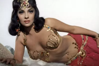 El día que Gina Lollobrigida visitó la Argentina