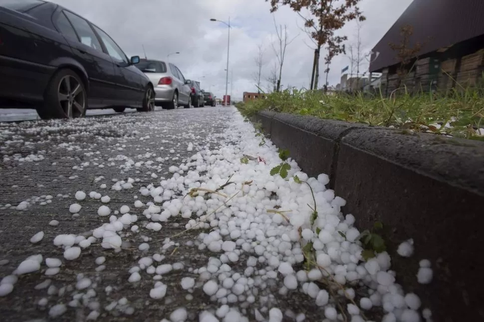 GRANIZO EN TUCUMÁN. En las primeras semanas del año se reportó el fenómeno en reiteradas oportunidades.  