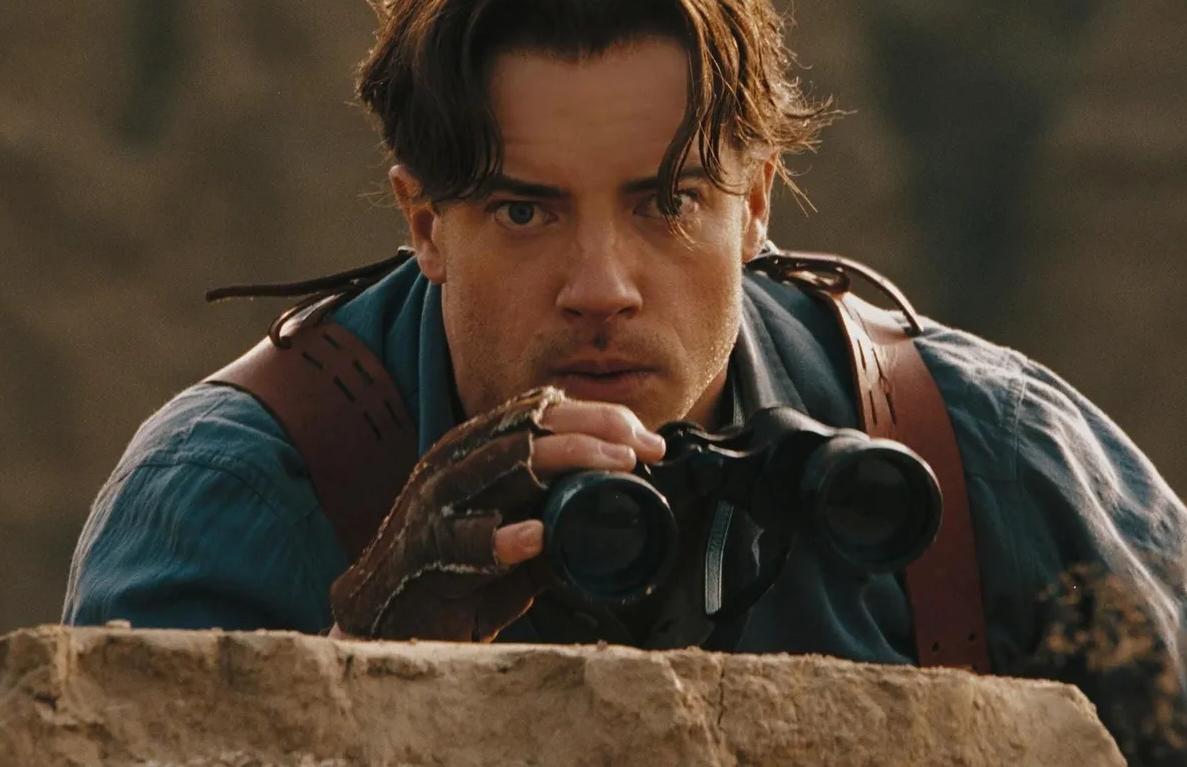 Brendan Fraser en La Momia 