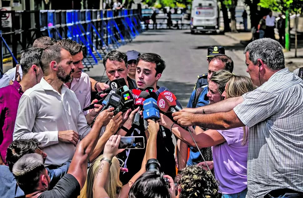 DESAHOGO. Guarino pidió disculpas a la familia de la víctima en el debate.  