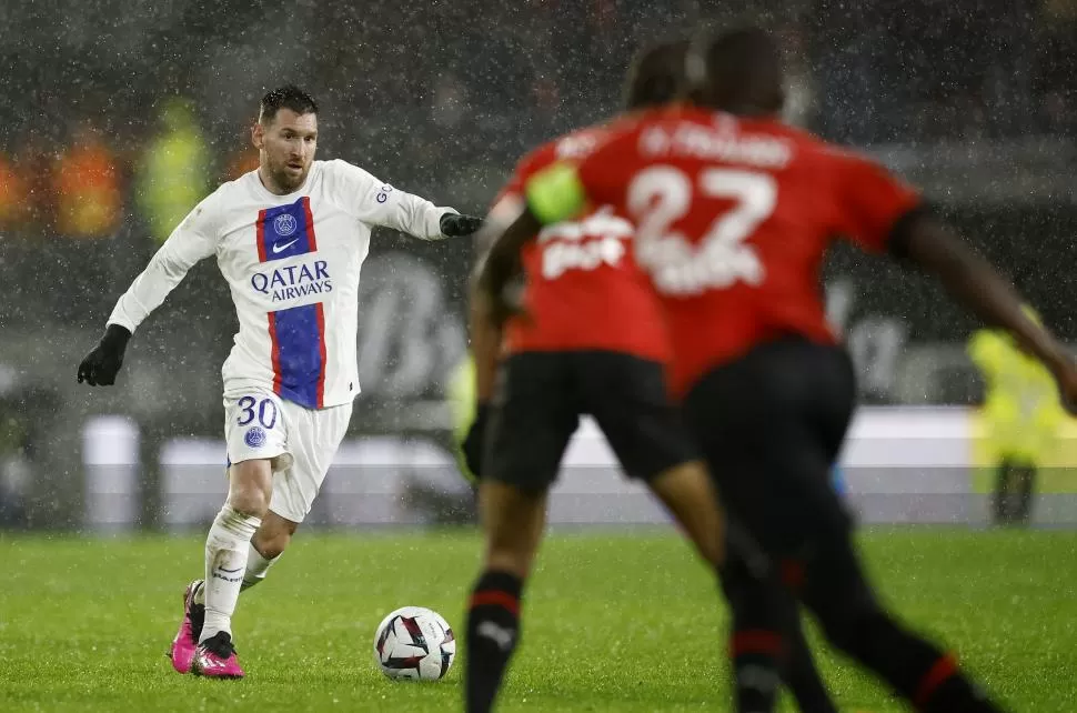 ENCHUFADO. Messi volvió en un nivel muy alto tras el Mundial. 